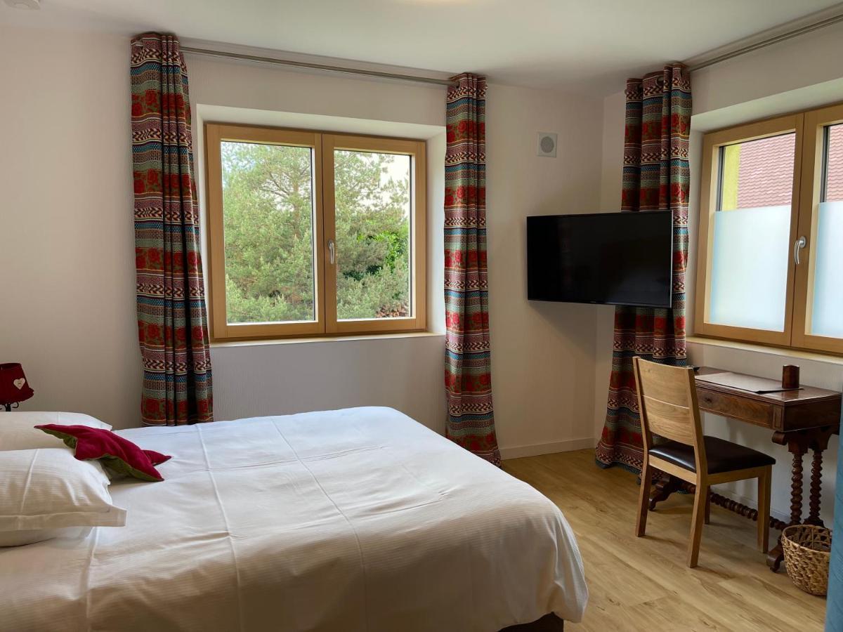 Alsacebnb - Gite 12 Personnes Dans Le Vignoble - Piscine Privee & Spa Ammerschwihr Zewnętrze zdjęcie