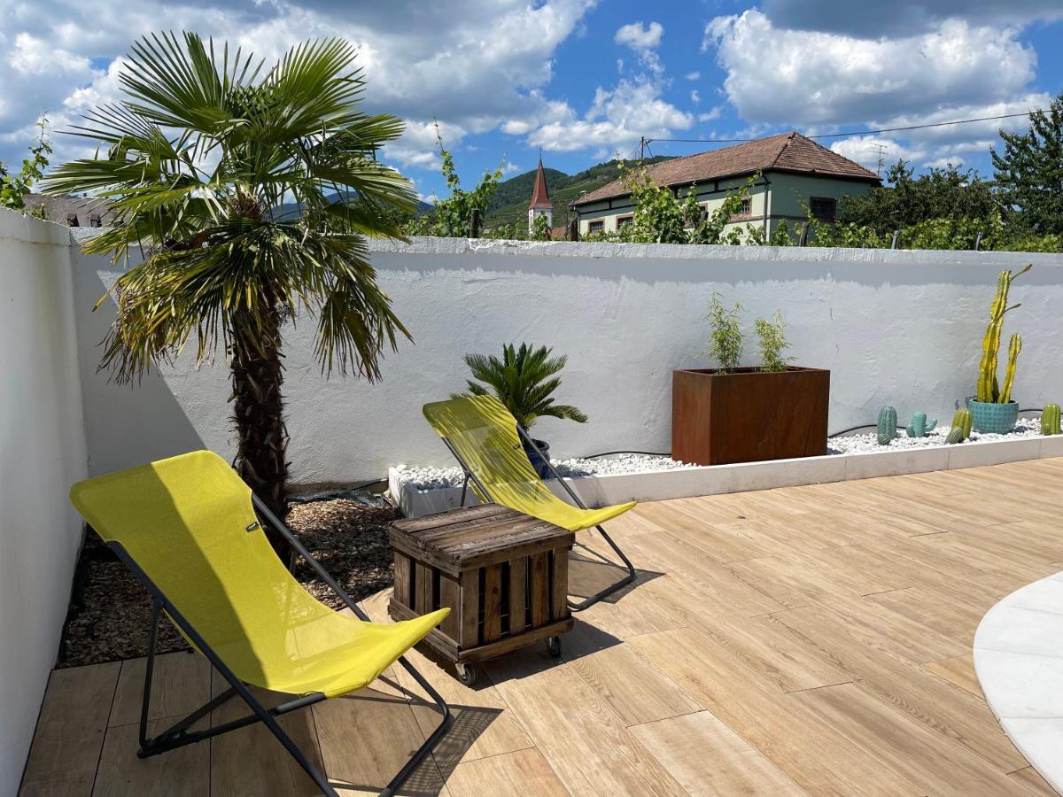 Alsacebnb - Gite 12 Personnes Dans Le Vignoble - Piscine Privee & Spa Ammerschwihr Zewnętrze zdjęcie